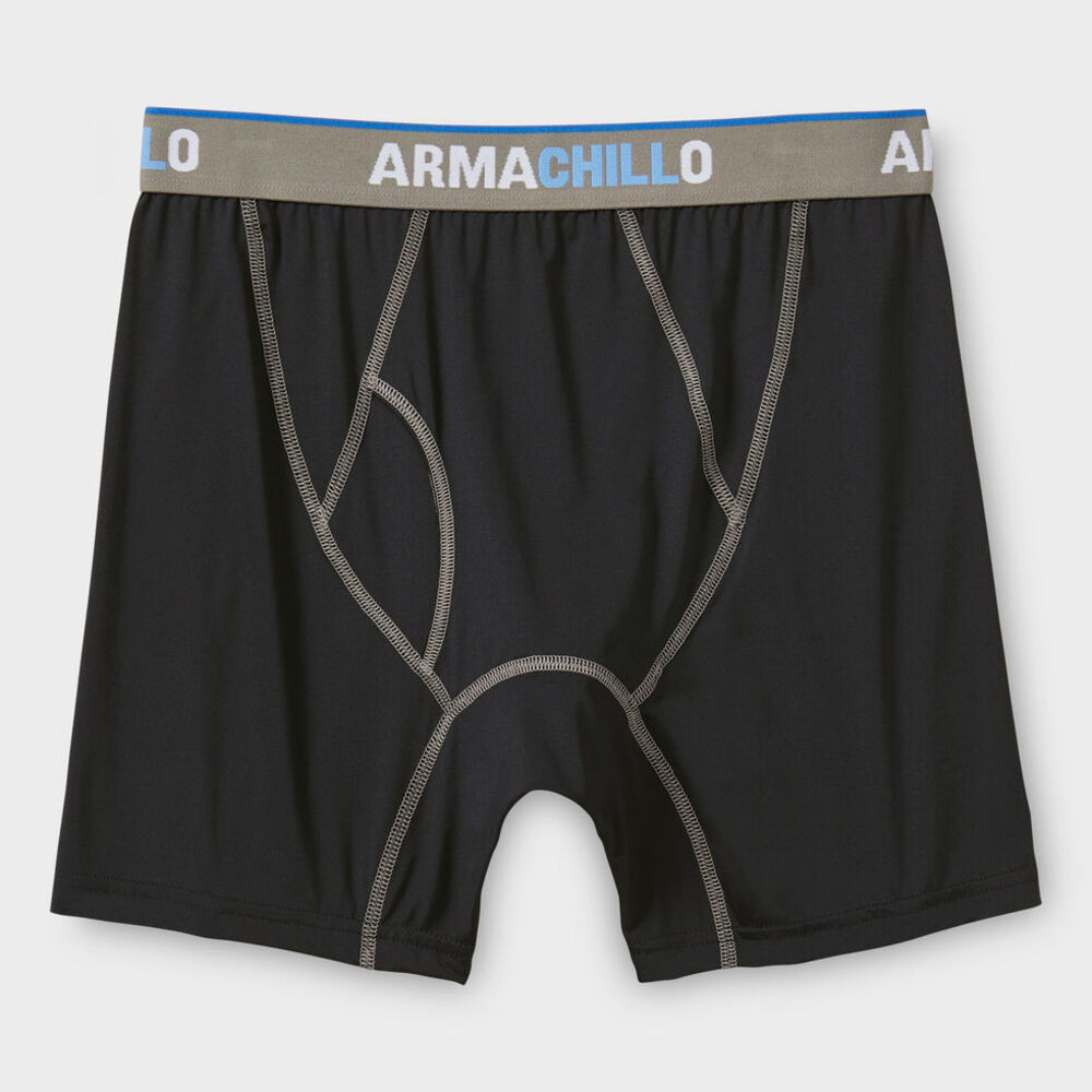 NWT Duluth Trading Co Men's Armachillo Cooling Boxer Briefs in Black sz Medium